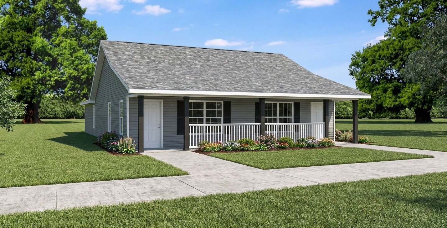 J2030d, Narrow duplex house plan